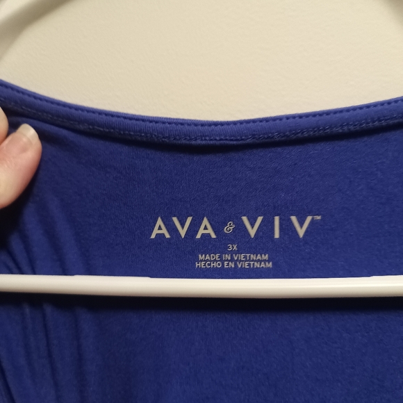 3x NWT Ava & Viv wrap top - Picture 2 of 4